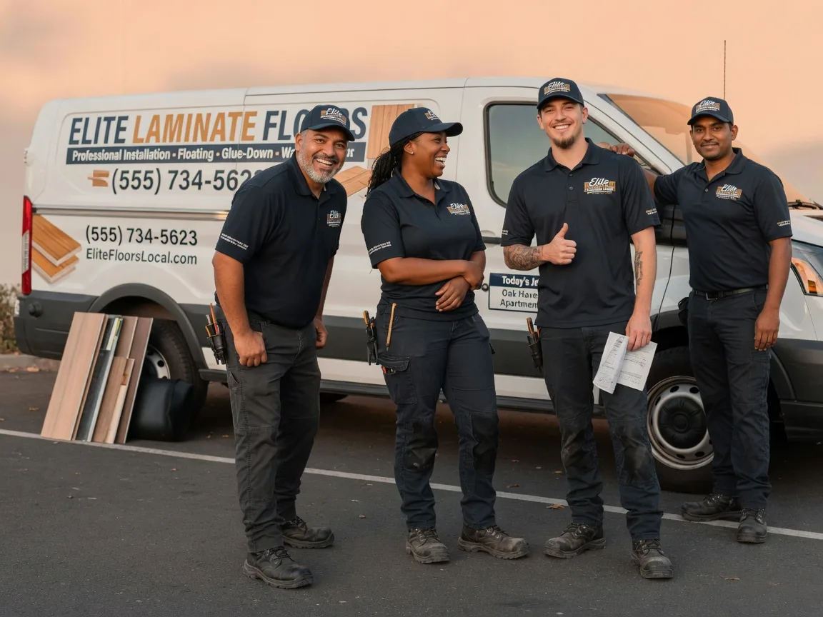Laminate flooring installation company in Hermitage, PA